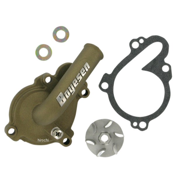 【USA在庫あり】 ボイセン Boyesen ウォーターポンプカバー インぺラーセット 01年-09年 YZF25、WR250F アルミ マグネシウム 0940-0404 HD店