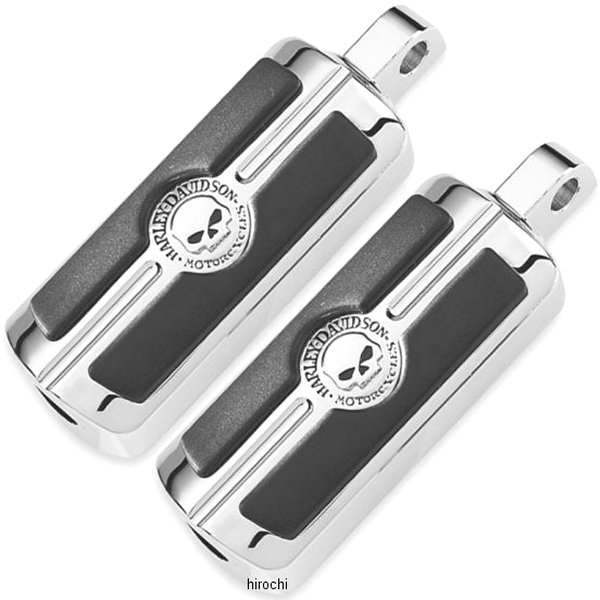 ハーレー純正 フットペグ スカル クローム 50370-04 HD店