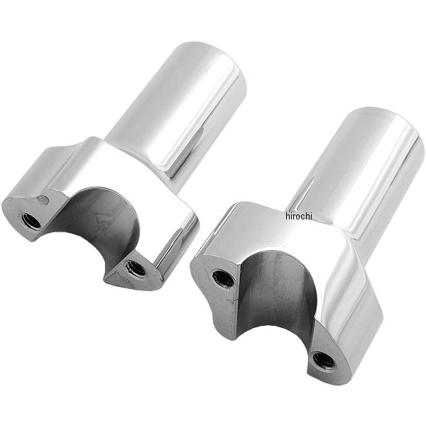【USA在庫あり】 DRAG 1インチハンドルバー 3インチ(76mm)高 ライザー クローム 1803-1511 HD店