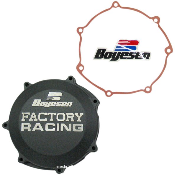 【USA在庫あり】 ボイセン Boyesen クラッチカバー 03年-09年 YZ450F、WR450F 黒 0940-0238 HD店