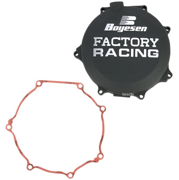 【USA在庫あり】 ボイセン Boyesen クラッチカバー 06年-07年 KX450F 黒 0940-1119 HD店