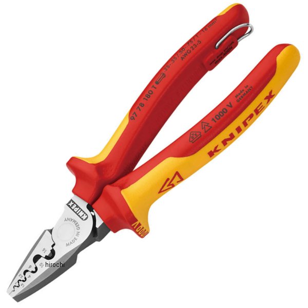 ڥ᡼߸ˤ ˥ڥå KNIPEX ﰵڥ ɻ (BK) 9778-180TBK HDŹ