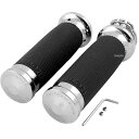 【USA在庫あり】 パフォーマンスマシン グリップ コンターレンサル 標準太さ クローム pfm0063-2007-CH HD店