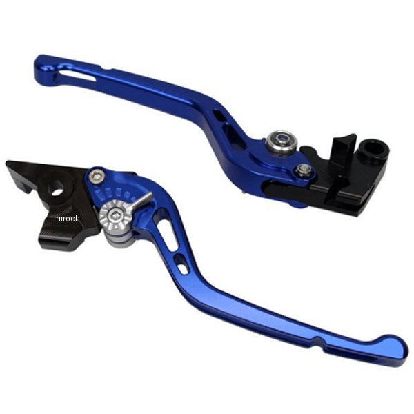 【メーカー在庫あり】 ユーカナヤ U-KANAYA ビレットレバーセット GPタイプ ロング 09年-14年 YZF-R1 青 YA014-067-0504 HD店