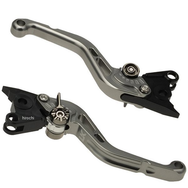 【メーカー在庫あり】 ユーカナヤ U-KANAYA ビレットレバーセット スタンダードタイプ ショート CBR600F、CBR600F4i チタン HO027-010-0206 HD店