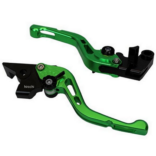 【メーカー在庫あり】 ユーカナヤ U-KANAYA ビレットレバーセット GPタイプ ショート 250TR 緑 KA011-011-0607 HD店