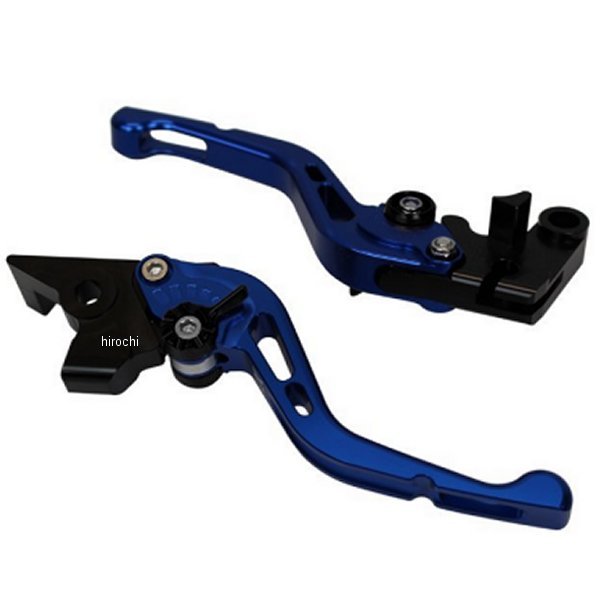 【メーカー在庫あり】 ユーカナヤ U-KANAYA ビレットレバーセット GPタイプ ショート 09年-14年 YZF-R1 青 YA014-067-0604 HD店