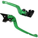 【メーカー在庫あり】 ユーカナヤ U-KANAYA ビレットレバーセット 可倒式Rタイプ RGV250ガンマ 緑 SU022-034-0707 HD店
