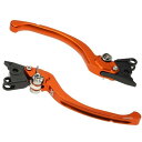 【メーカー在庫あり】 ユーカナヤ U-KANAYA ビレットレバーセット ツーリングタイプ NC750S、NC750X オレンジ HO091-010-0808 ...