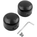 ハーレー純正 フロントアクスルナットカバー グロスブラック/ ビレット 43428-09 HD店