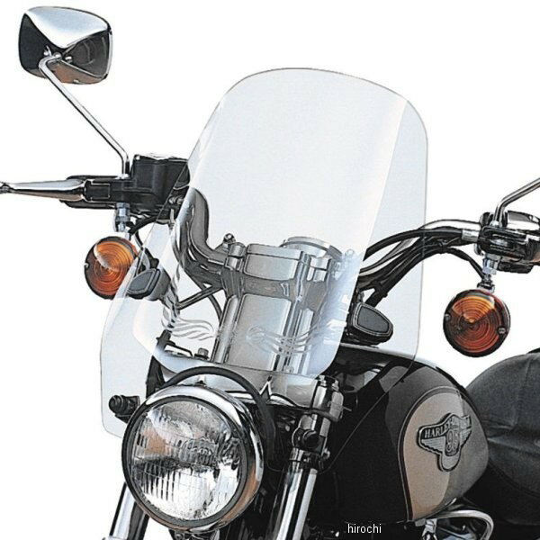 ハーレー純正 スポーツ・ウインドシールド・キット 88年以降 XL、FXD ライトスモーク 58192-87A HD店