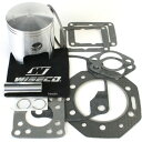 【USA在庫あり】 ワイセコ Wiseco 2スト ピストン フルセット カワサキ 300 シングル 295cc 76.00mm スタンダード WK1026 H...