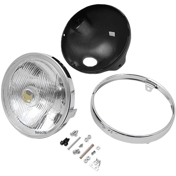 【メーカー在庫あり】 マーシャル MARCHAL ヘッドライト 889 ドライビングランプ フルキット 180φ 汎用 クリア/黒 800-8017 HD店