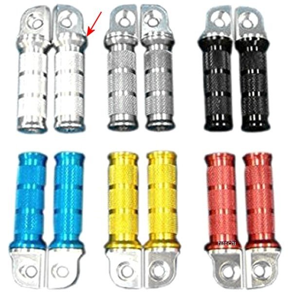 デュラボルト DURA BOLT NRタンデムステップペグ 90年-08年 ZZR1100、ZRX400、バリオス シルバー NNR440S HD店