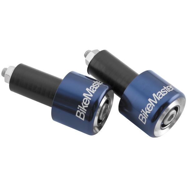 【USA在庫あり】 バイクマスター BikeMaster アルミビレットバーエンド 青 bkm152129 HD店