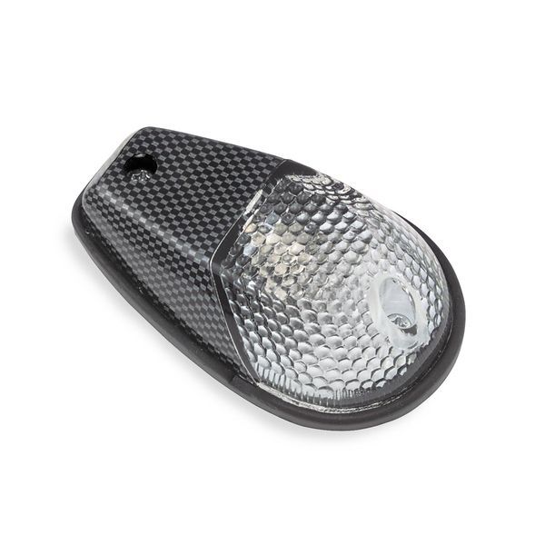 バイクマスター BikeMaster マーカーライト フラッシュ マウントCLEAR LENS, アンバー BULB, 黒 SHELLカラー:クリア/ブラックフラッシュマウントブラックハウジングST-1386-09 HD261390楽天 HD店