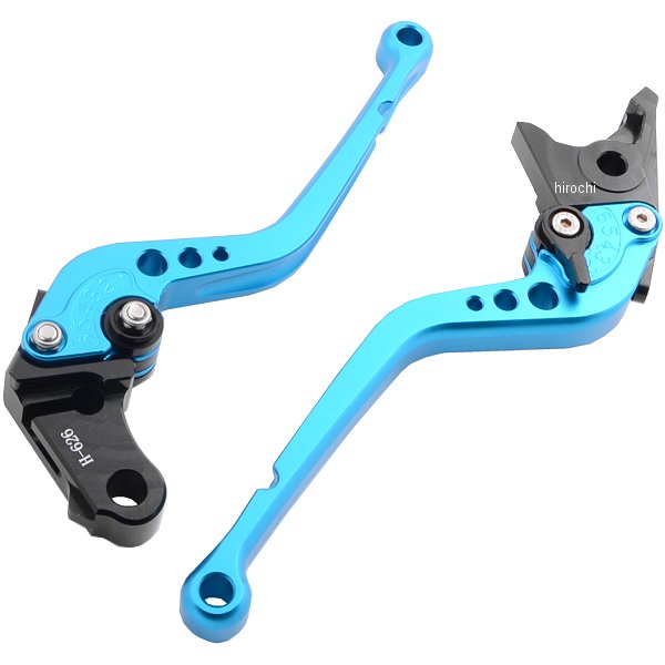 【メーカー在庫あり】 NBS バイクパーツセンター レバーセット カスタム ホンダ車用 青 910150 HD店