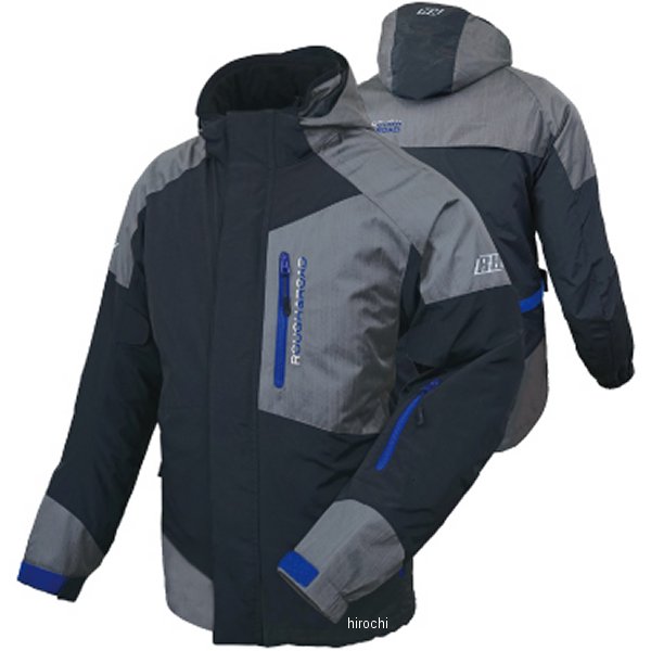 ラフ&ロード 秋冬モデル デュアルテックスウォームパーカー レディース TM-ブラック/Y.ブルー WMサイズ RR7660T-K/YBL2 HD店