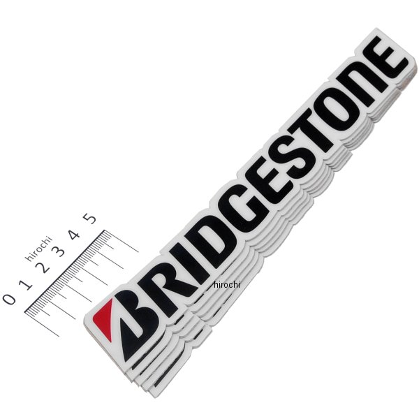 【即納】 ファクトリーFX FACTORY EFFEX ロゴステッカー BRIDGESTONE 213mm (5枚入り) fx04-2680 HD店