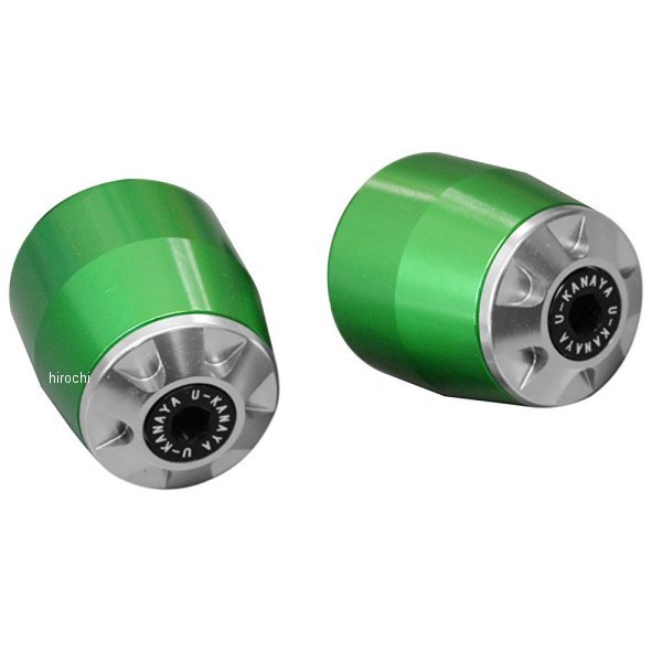 【メーカー在庫あり】 ユーカナヤ U-KANAYA アルミビレット バーエンド 04年以降 ファイアーブレード C..