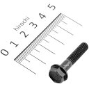 【メーカー在庫あり】 ホンダ純正 ボルト フランジ 6×30 95801-06030-07 HD店
