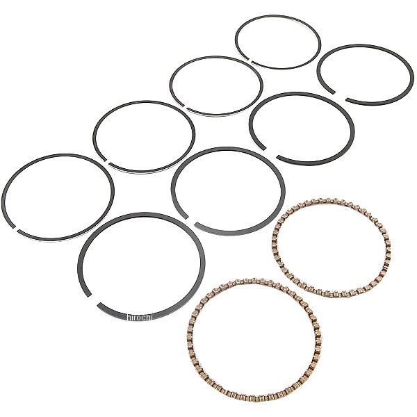 【USA在庫あり】 S&Sサイクル S&S Cycle 補修ピストンリングセット 3.5