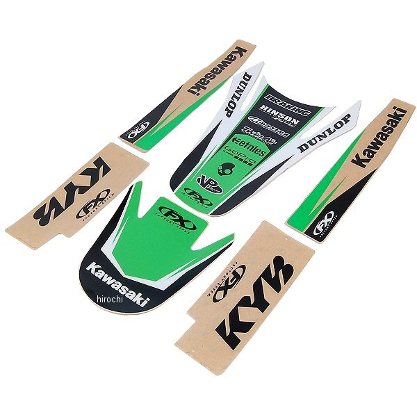 【USA在庫あり】 ファクトリーFX FACTORY EFFEX デカール トリムキット 04年-08年 KX250、KX125 4302-4606 HD店