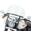 ハーレー純正 デタッチャブル・キング・ウインドシールド 18年以降 FLSL クリア/黒 57400335 HD店