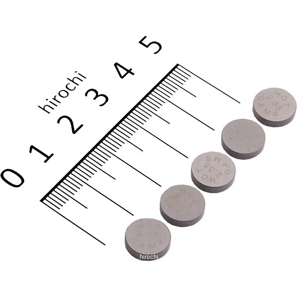 【USA在庫あり】 ホットカム HOT CAMS バルブ シム (5個入り) 10.0mmX2.35mm 0926-1284 HD店