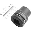 【メーカー在庫あり】 コーケン Ko-ken 3/4インチsq 薄肉インパクトソケット 23mm 16401M-23 HD店(2)