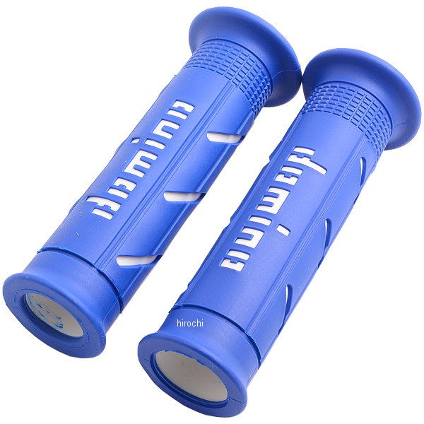 ドミノ domino グリップ XM2カラー：ブルー/ホワイト全長：125mm7/8インチ(約22.2mm)ハンドルバー用オープンエンドA25041C4648楽天 HD店　