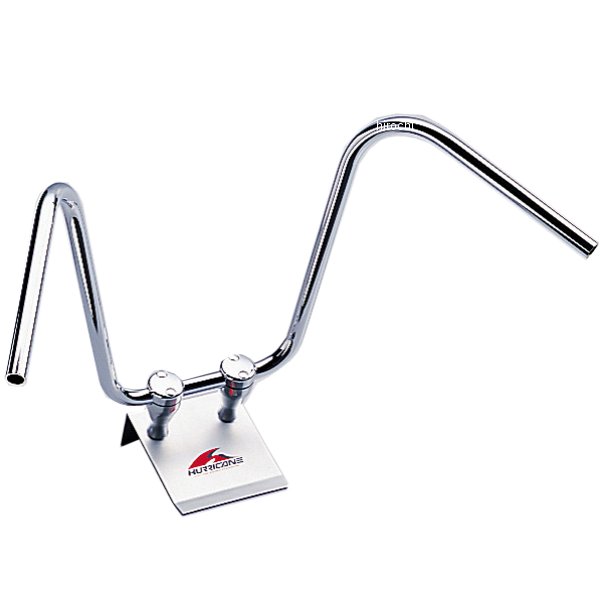 ハリケーン 400エイプハンガー1 ハンドルセット 09年-17年 モンキー クローム H021-084C HD店