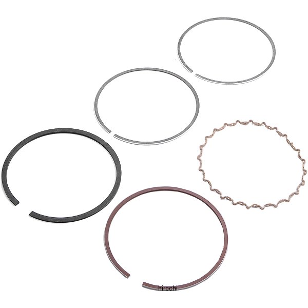 【USA在庫あり】 ワイセコ Wiseco ピストンリングセット 81年-08年 ホンダ、ヤマハ、スズキ、カワサキ 54.5mm 0912-0126 HD店