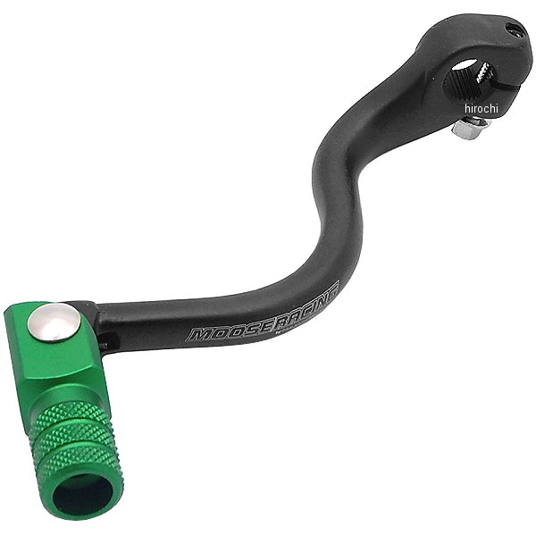 【USA在庫あり】 ムースレーシング MOOSE RACING シフトペダル 可倒式 94年-05年 KX500、KX250、KX125 アルミ 緑 1602-0841 HD店