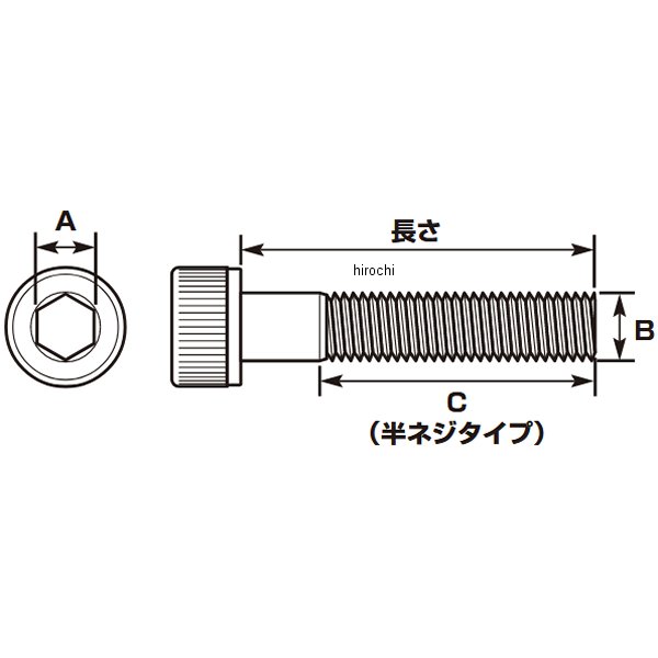 【メーカー在庫あり】 キタコ KCON キャップボルト M4XP0.7 15mm ステンレス 2個入り 0900-040-01003 HD店
