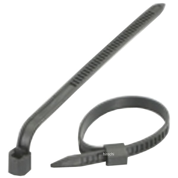 【メーカー在庫あり】 キタコ タイラップ リリース165 黒 2個入り 0900-700-01101 HD店