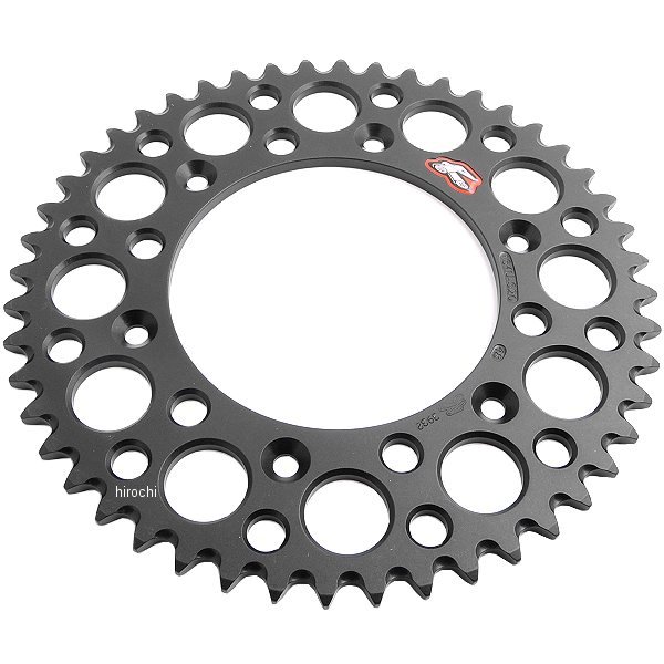 【USA在庫あり】 レンサル RENTHAL リア スプロケット 48T/520 83年以降 CRF、CR、XR アルミ 黒 1211-0030 HD店