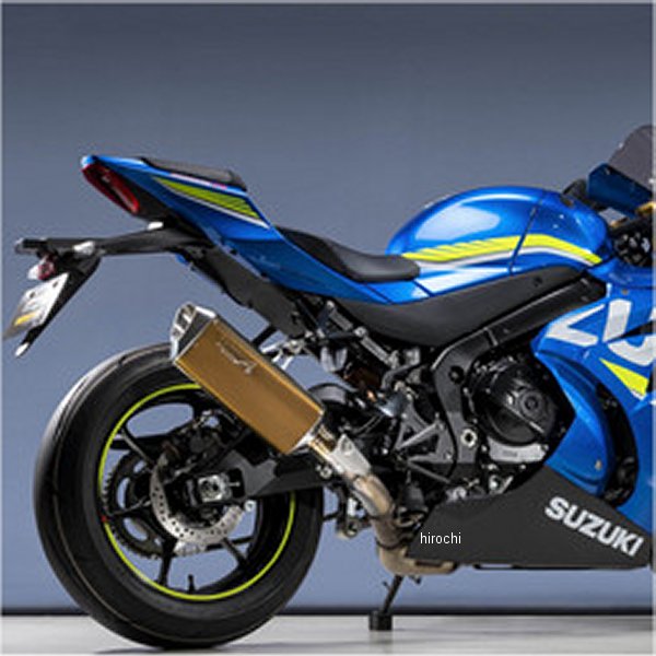 ヤマモトレーシング スリップオンマフラー 17年以降 GSX-R1000R スペックA TYPE-SA レース用 ゴールド/チタン 31004-01SAG HD店