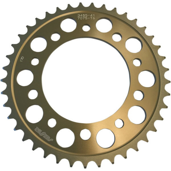 【USA在庫あり】 サンスター SUNSTAR リア スプロケット 41T/520 15年-21年 YZF-R1 アルミ ゴールド 1211-1976 HD店