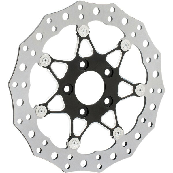  アレンネス Arlen Ness ローター 11.8インチ フロント Procross 黒 1710-3314 HD店