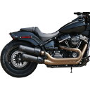 【メーカー在庫あり】 S&Sサイクル S&S Cycle スリップオンマフラー Grand National FXFB 黒セラミック 550-0734 HD店