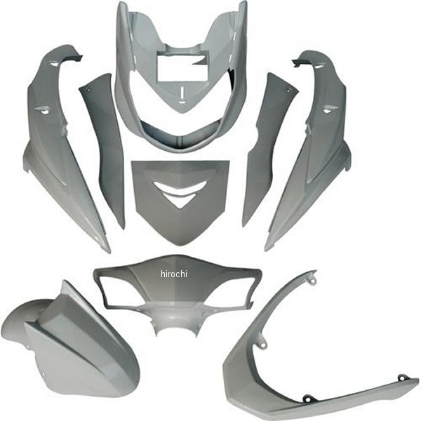 エナジープライス 外装9点セット シグナスX FI SE44J 2型 白 CWL227 HD店