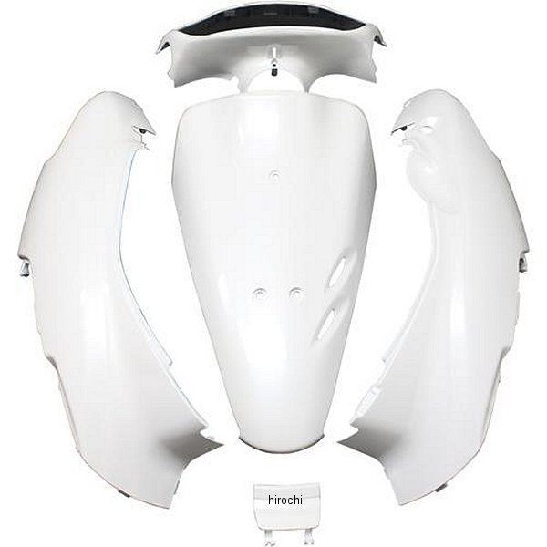 【メーカー在庫あり】 エナジープライス 外装5点セット ライブディオ AF34 1型 白 CWL320 HD店