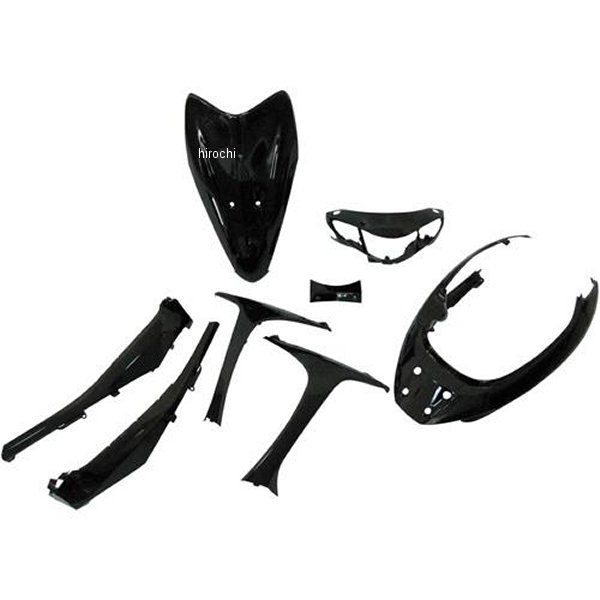 【メーカー在庫あり】 エナジープライス 外装8点セット アドレスV50 CA42A/CA44A 黒 CWL339 HD店