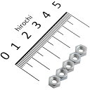【メーカー在庫あり】 キタコ 六角ナット1種 M4 ユニクロ 5個入り 0900-001-06002 HD店