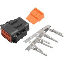 【USA在庫あり】 ナムズ NAMZ ドイツコネクター プラグ 8ピン 74118-98BK 2120-0398 HD店