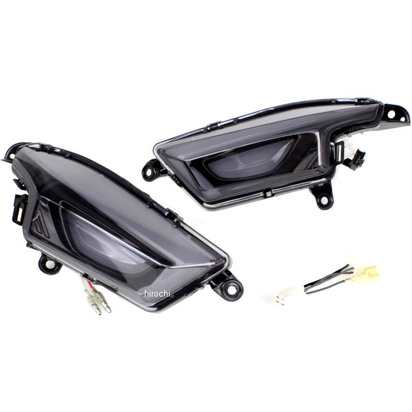 【メーカー在庫あり】 SP武川 LEDフロントウインカーキット シグナスX SR スモークレンズ 05-08-0439 HD店