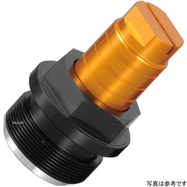 【メーカー在庫あり】 ポッシュ POSH イニシャルアジャスター タイプ2 W800、W650 ゴールド/黒 041666-04 HD店