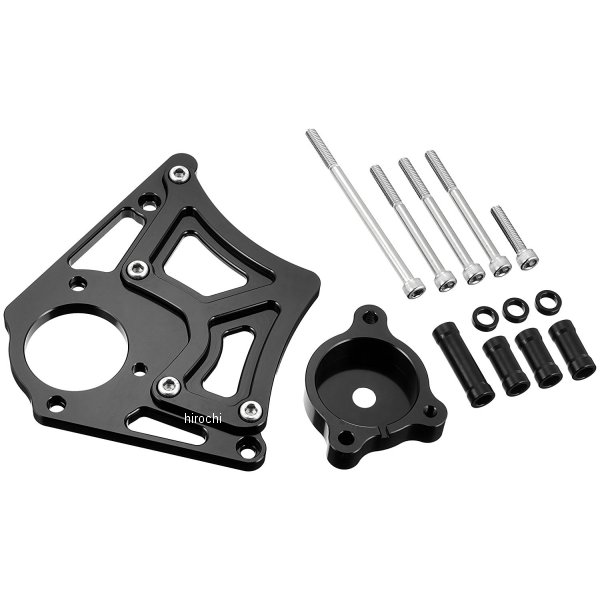 【メーカー在庫あり】 ポッシュ POSH スプロケットカバー ホンダ クラッチピストンベース 黒 053201-06..