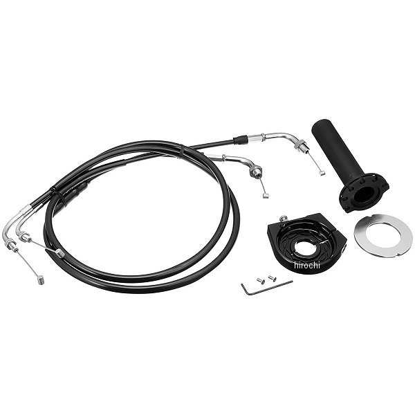 ポッシュ POSH スムーススリムラインハイスロットル XJR1300、XJR400 黒 060567-K1 HD店